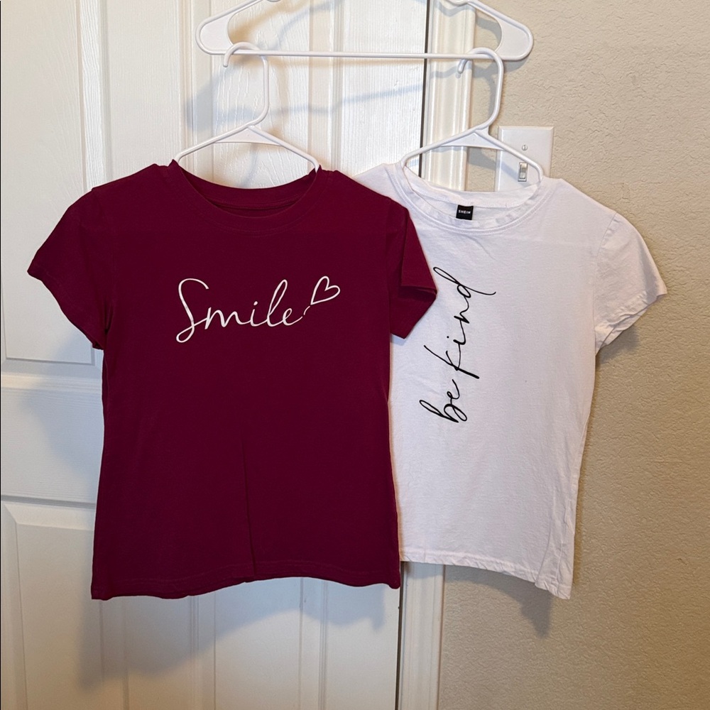 NWOT Set of 2 Graphic Tees